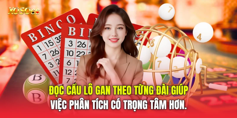 Đọc cầu lô gan theo từng đài giúp việc phân tích có trọng tâm hơn. Đọc cầu lô gan theo từng đài giúp việc phân tích có trọng tâm hơn.