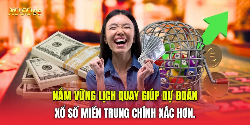 Nắm vững lịch quay giúp dự đoán xổ số miền Trung chính xác hơn. Nắm vững lịch quay giúp dự đoán xổ số miền Trung chính xác hơn.