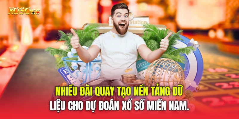 Nhiều đài quay tạo nền tảng dữ liệu cho dự đoán xổ số miền Nam. Nhiều đài quay tạo nền tảng dữ liệu cho dự đoán xổ số miền Nam.