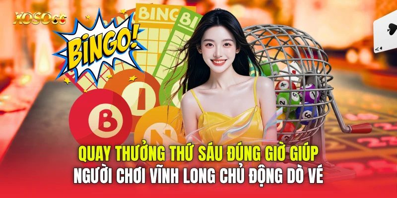Quay thưởng thứ Sáu đúng giờ giúp người chơi Vĩnh Long chủ động dò vé